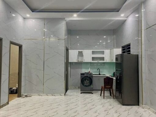 Ốp tường phòng bếp bằng nhựa PVC
