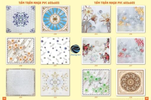 Tấm trần nhựa thả 60x60